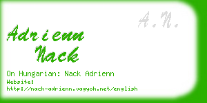 adrienn nack business card